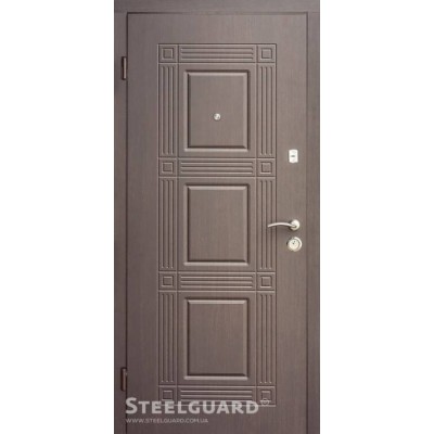 Вхідні Двері DO-18 Венге темний "Steelguard"-0