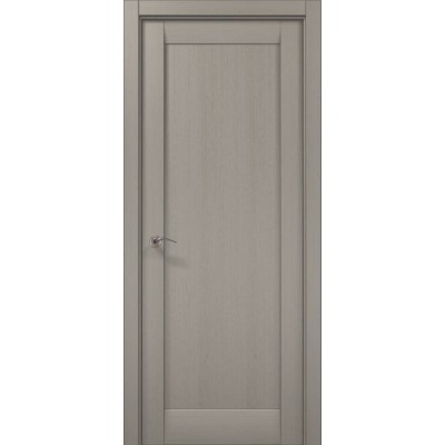 Міжкімнатні Двері ML-00F пекан світло-сірий "Папа Карло" ПВХ плівка-0