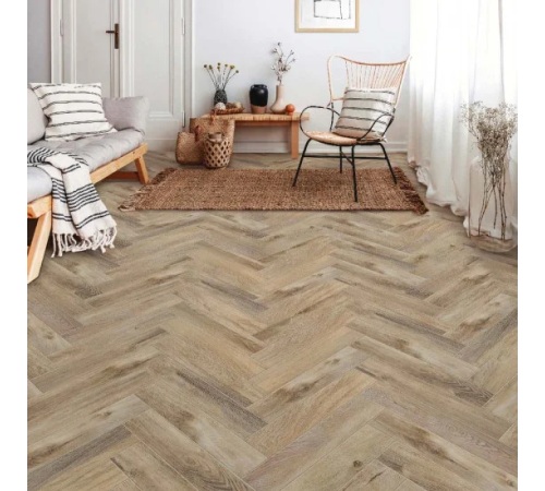 Виниловый пол SPC HDM Vinyluxe Herringbone Newcastle HRB0508