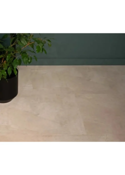 Виниловый пол Vinilam Ceramo Бетон Белый 71615