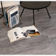 Виниловый пол Vinilam Ceramo Цемент Серый 71616