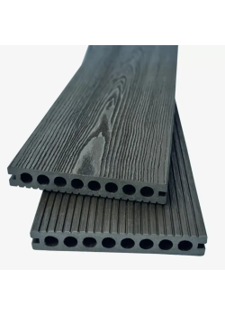 Террасная доска Woodlux Ultra 3D Grand Антрацит