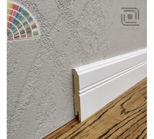 Плинтус МДФ LightForm 80х12х2000 мм. MDF-RLF01 RAL Kluchuk