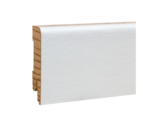 Плинтус Белый White plinth 50х12х2200 mini KLW-mini Kluchuk