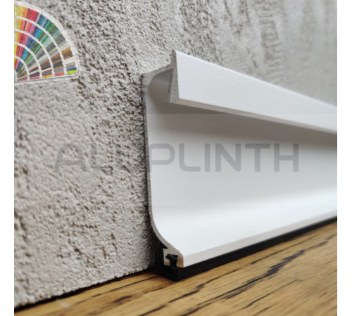 Плинтус алюминиевый скрытого монтажа с LED подсветкой 60х14,5х2700 ALU-SL60 RAL Kluchuk