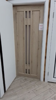 Двери VL-05, Полотно 800*2000 мм., дуб тобакко, Бровары Korfad