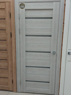 Двері Lazio, дуб сонома, короб, лиштва 1ст., Гавела 16 "Rodos"