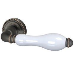 Ручки на розетах Armadillo Silvia CL 1ABL-18/WP-109