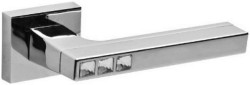 Ручки на розетах Fuaro CRYSTAL FLASH