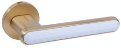 Ручки на розетах Gavroche NEPTUNIUM NP - Z33 GoldSB/White