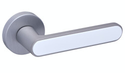 Ручки на розетах Gavroche BARIUM Ba - Z28 MSCB/White