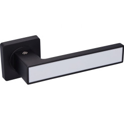 Ручки на розетах Gavroche MAGNIUM Mg - A1 BLACK/WHITE