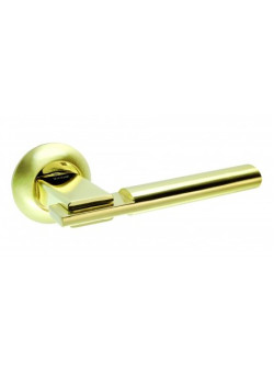 Ручки на розетах Кедр R10-038-AL-SB/PB
