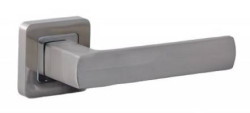 Ручки на розетах SAFITA 215 R40 SN/CP