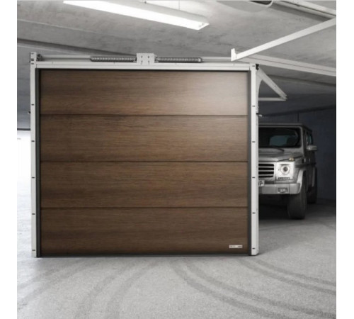 Секційні Секційні ворота WISNIOWSKI UniPro Woodgrain ALUTECH LG-600F 3000х2250 мм