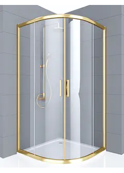 Стеклянная душевая Кабинка SlidePro Lux Альба 5
