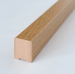 Рейка с МДФ дуб RockWood 25-30-2800 мм