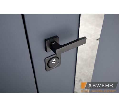 Входные Двери Defender (KTM) 506 Nordi Glass RAL 7021Т 1200 Abwehr