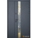 Входные Двери Defender (KTM) 506 Nordi Glass RAL 7021Т 1200 Abwehr