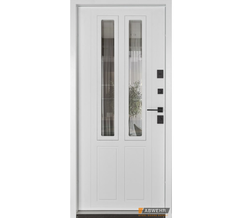 Входные Двери COTAGE (KT1 с терморазрывом) Vinorit 552 Country NeoGlass Abwehr