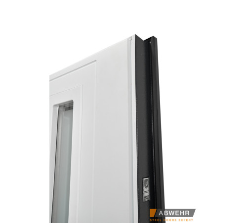 Входные Двери COTAGE (KT1 с терморазрывом) Vinorit 552 Country NeoGlass Abwehr