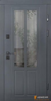 Двери COTAGE (KT1 с терморазрывом) Vinorit 552 Country NeoGlass Abwehr