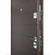 Вхідні Двері Abwehr Defender 76 Solid з терморозривом Ral 8019T + Венге