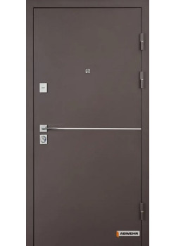 Двери Abwehr Defender 76 Solid с терморазрывом Ral 8019T + Венге