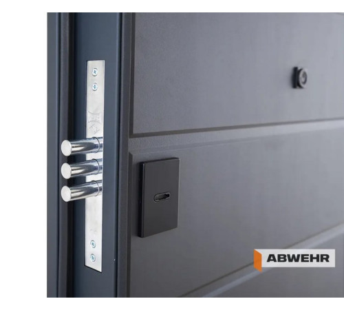 Вхідні Двері Abwehr Defender 76 Solid з терморозривом 7021T + Антрацит