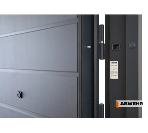 Вхідні Двері Abwehr Defender 76 Solid з терморозривом 7021T + Антрацит