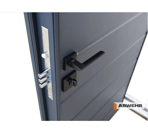 Вхідні Двері Abwehr Defender 76 Solid з терморозривом 7021T + Антрацит