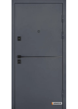 Двери Abwehr Defender 76 Solid с терморазрывом 7021T + Антрацит