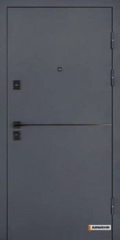 Двери Abwehr Defender 76 Solid с терморазрывом 7021T + Антрацит