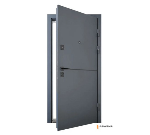 Вхідні Двері Abwehr Defender 76 Solid з терморозривом 7021T + Білий