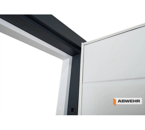 Вхідні Двері Abwehr Defender 76 Solid з терморозривом 7021T + Білий