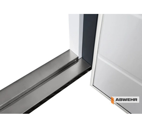 Вхідні Двері Abwehr Defender 76 Solid з терморозривом 7021T + Білий