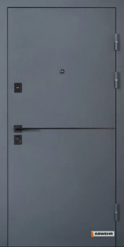 Двери Abwehr Defender 76 Solid с терморазрывом 7021T + Белый