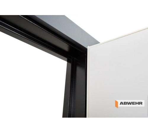 Вхідні Двері Abwehr Classic Prime 593/0 Briona Антрацит+Білий Супермат