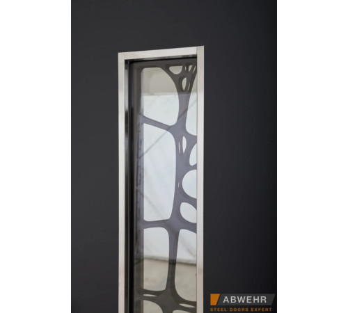 Вхідні Двері Defender (KTM) 408 Defender Glass RAL 7021Т Abwehr