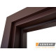 Входные Двери BIONICA 2 (BN2) LAMPRE (LP-5) дуб темный Abwehr