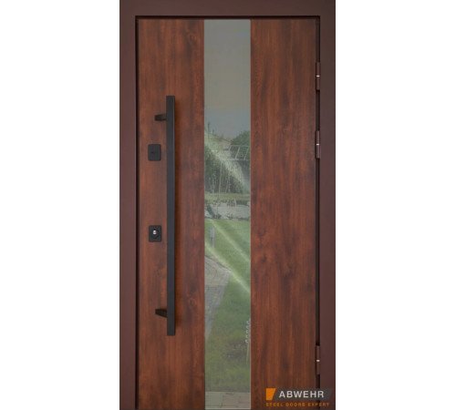 Входные Двери BIONICA 2 (BN2) LAMPRE (LP-5) дуб темный Abwehr