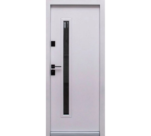 Входные Двери Berez Street Slim P Дуб 23/Белый атлас