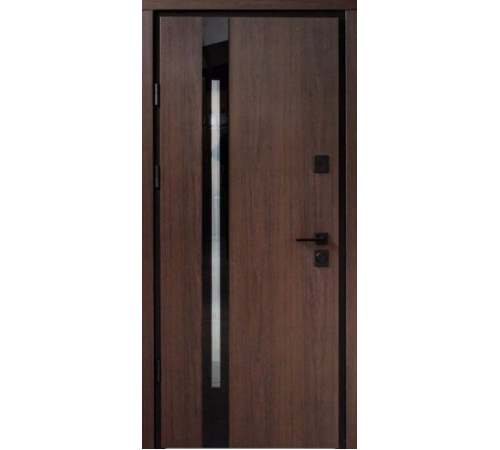 Входные Двери Berez Street Slim P Дуб 23/Белый атлас