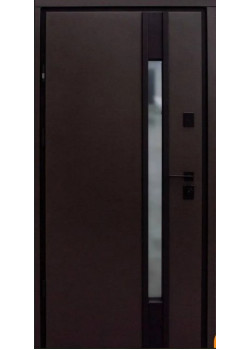 Двери Berez Optima Street Rio S RAL 8019 песок/Белый атлас
