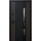 Входные Двери Berez Street Plus Rio P LOFT RAL 8019/Белый атлас