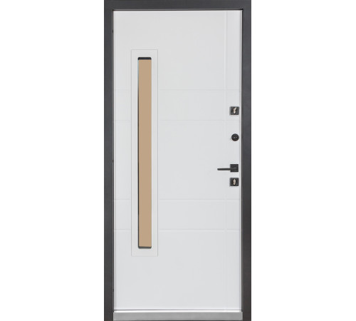 Вхідні Двері COTTAGE 705/431 Metalic Grey/Вулична Vinorit Булат