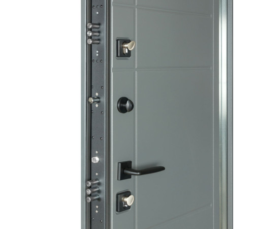 Вхідні Двері COTTAGE 705/431 Metalic Grey/Вулична Vinorit Булат