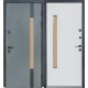 Вхідні Двері COTTAGE 705/431 Metalic Grey/Вулична Vinorit Булат
