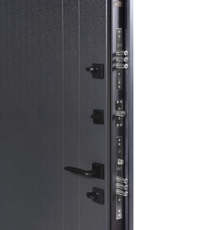 Входные Двери Коттедж 710/265 Metalic anthracite/Уличная Антрацит серый Булат
