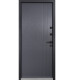 Входные Двери Коттедж 710/265 Metalic anthracite/Уличная Антрацит серый Булат